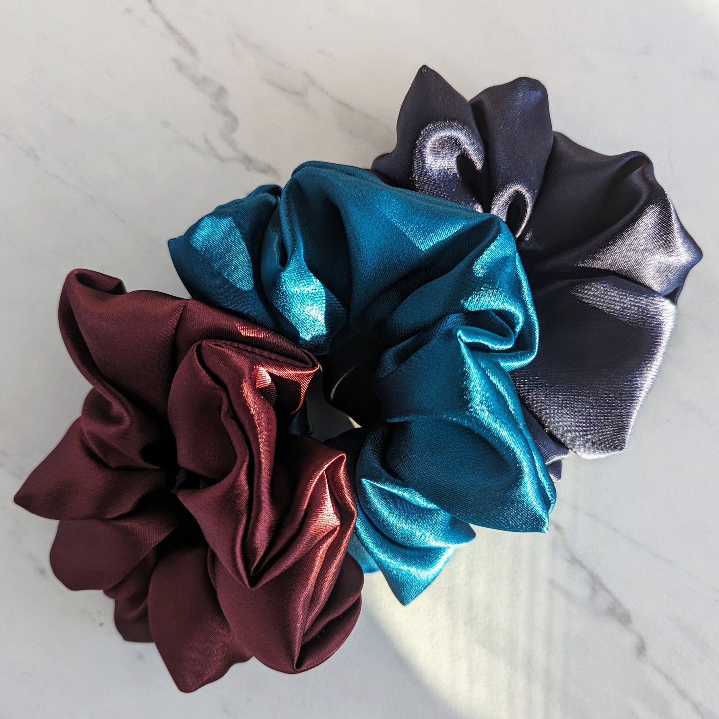 Satin Scrunchies for Bridesmaids Proposal Gifts