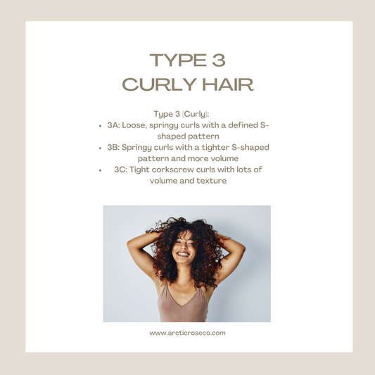 CURLY WAVY HAIR TYPE