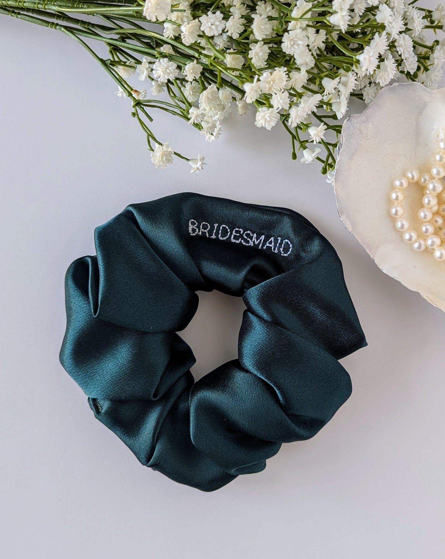 CUSTOM SATIN SCRUNCHIES