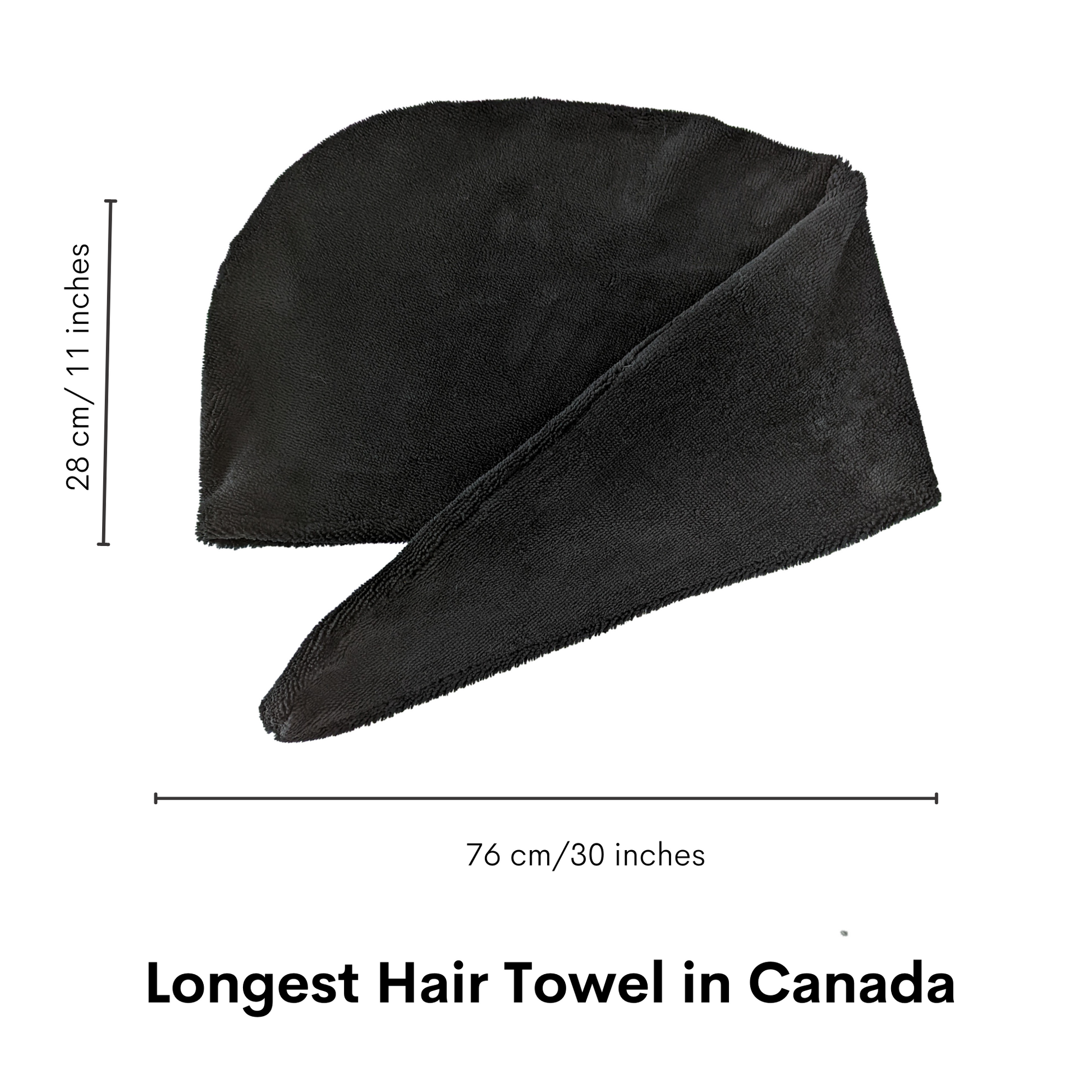 the longest hair towel in Canada, handmade , arctic rose 